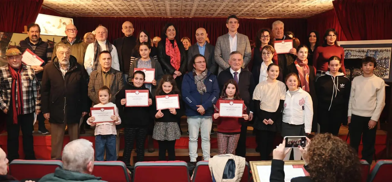 Javier Arias participó en los actos de clausura del Belén