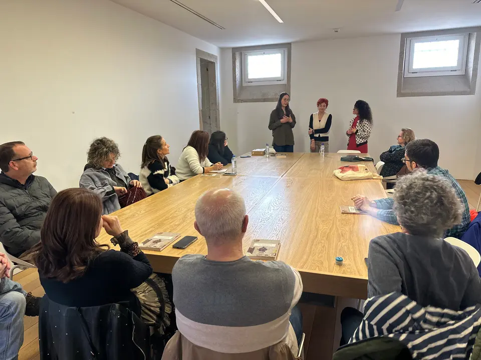 Maite Ferreiro visitó el Club de Lectura de O Vello Cárcere