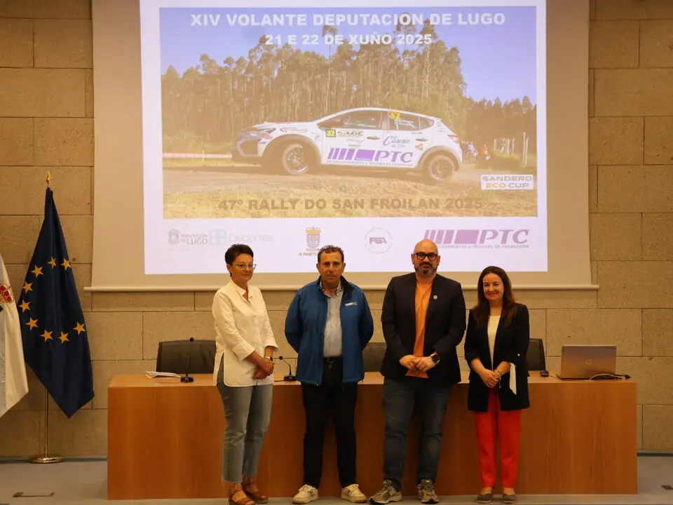Presentación del programa Volante Deputación, rally
