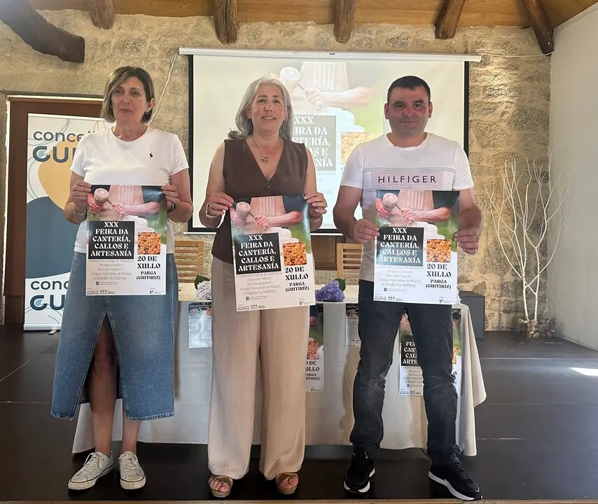 Presentación de la edición número 30 de la Feira de Cantería, Callos e Artesanía