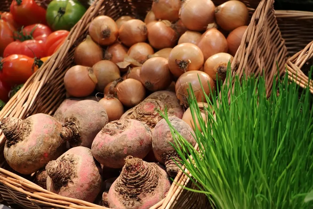 Mercado, vegetales, verdura, puesto, calle, callejero