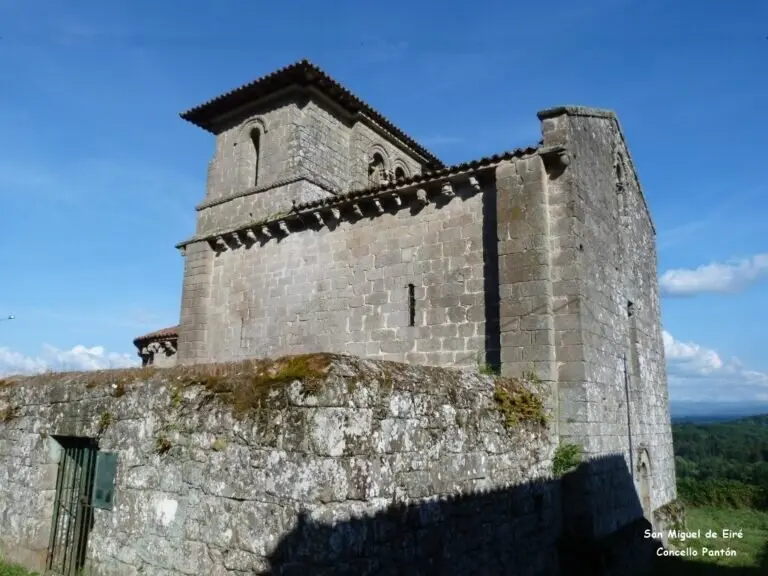 San Miguel de Eiré, en Pantón. Foto: Concello de Pantón