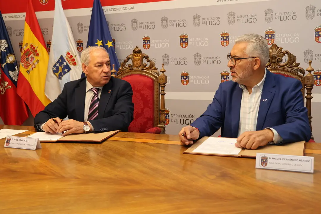 150925 Sinatura convenio Concello de Lugo
