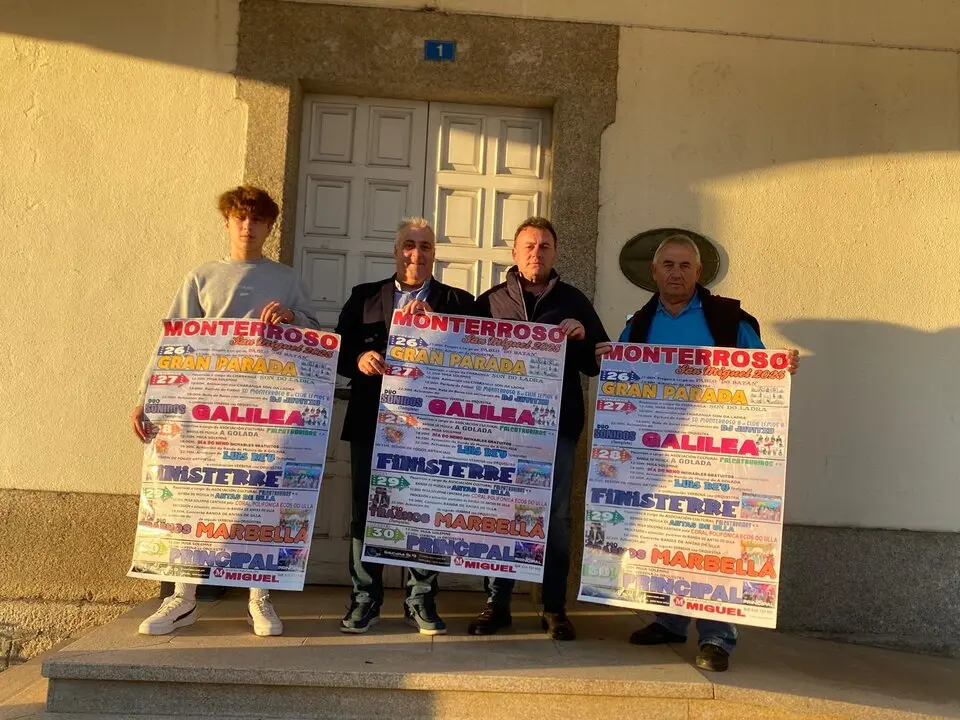 Presentación de las Festas de San Miguel, en Monterroso