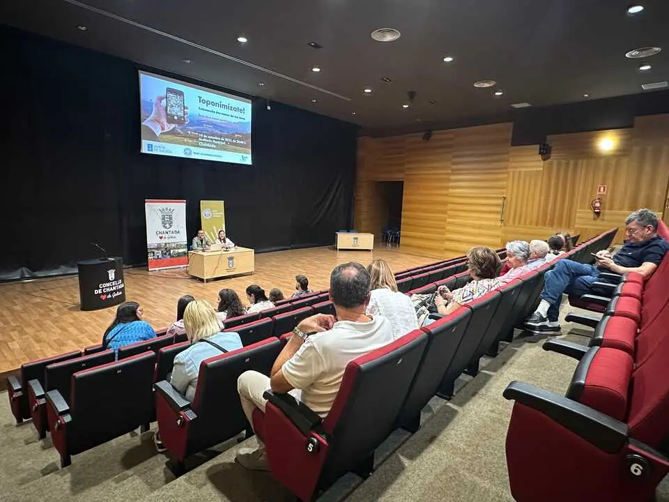 Presentación de Toponimízate, en Chantada
