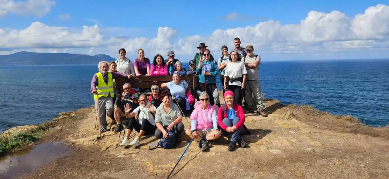 FOTO GUITIRIZ - A volta do programa ‘Guitiriz en Ruta’ reúne a 21 participantes no percorrido entre O Vicedo e Espasante (2)