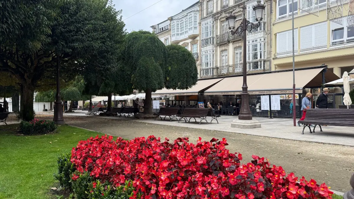 Lugo ciudad parque terrazas