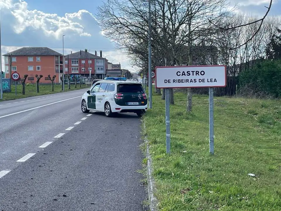 La Guardia Civil, en Castro de Rei