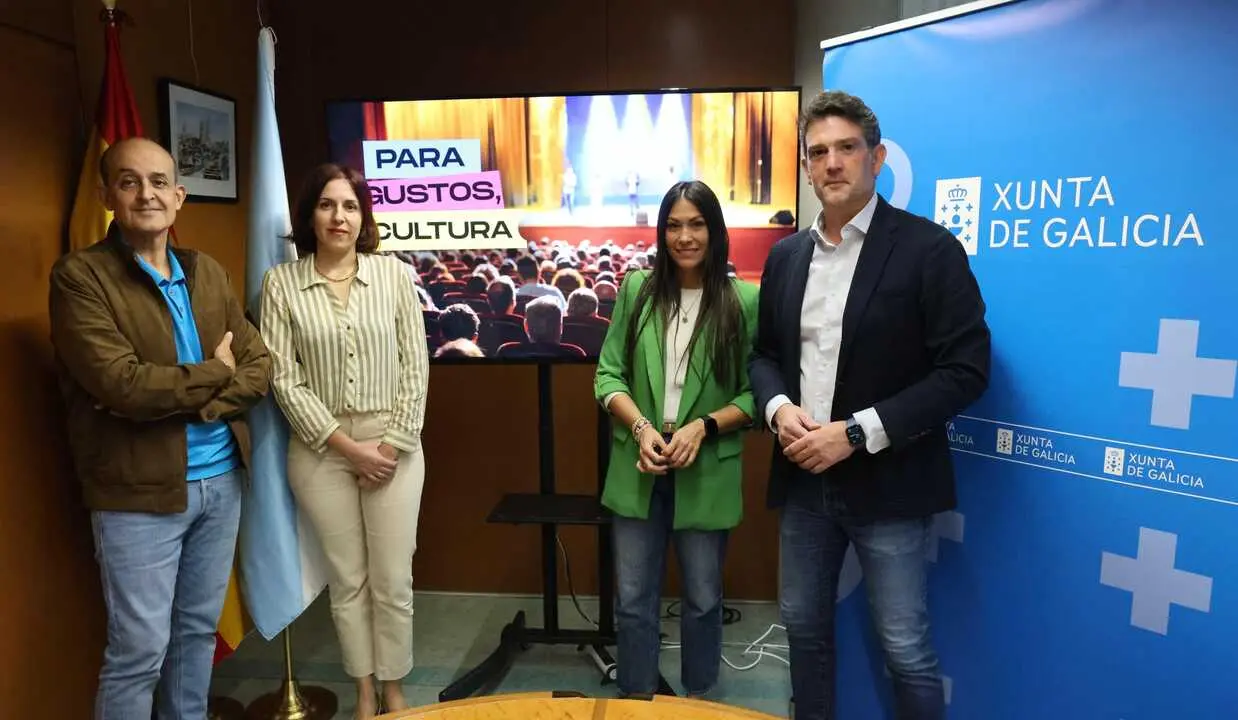 Javier Arias, durante la presentación de las actividades de octubre