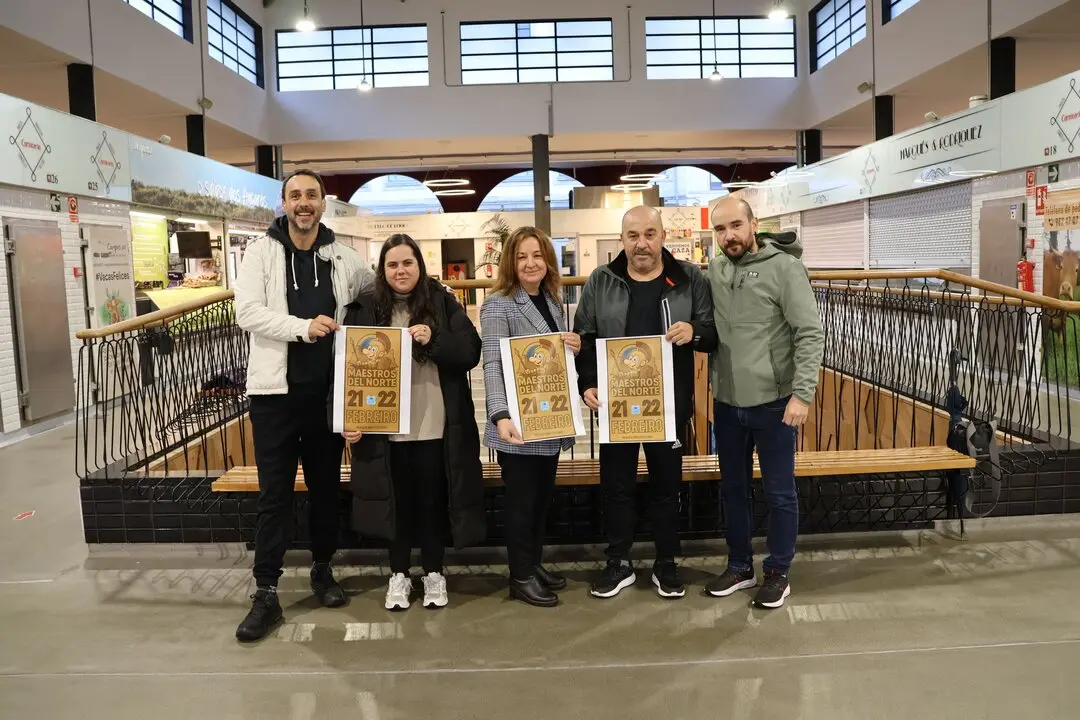 Presentación del torneo Maestros del Norte de futbolín