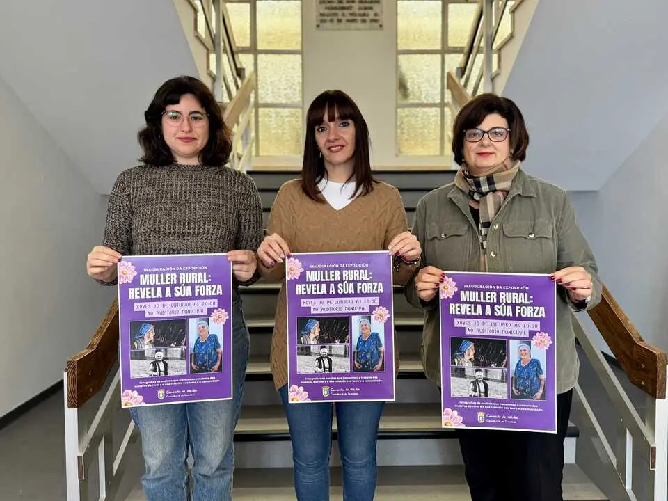 La exposición «Muller rural: revela a túa forza» se inaugurará el jueves 30 a las ocho de la tarde en el Auditorio de Vilalba