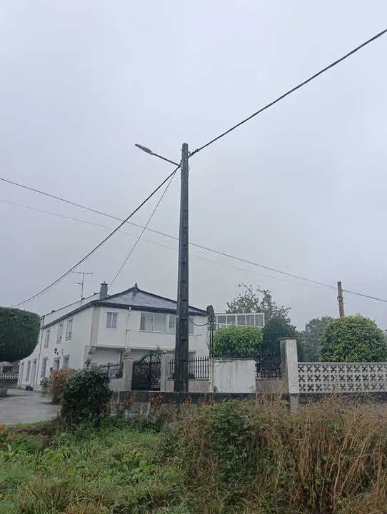 Renovación de las luminarias en Guitiriz