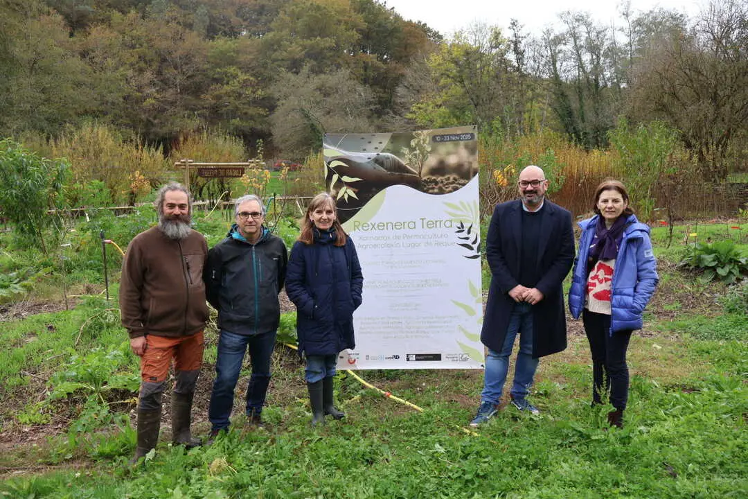Efrén Castro, vicepresidente de la Diputación, durante la presentación de las jornadas