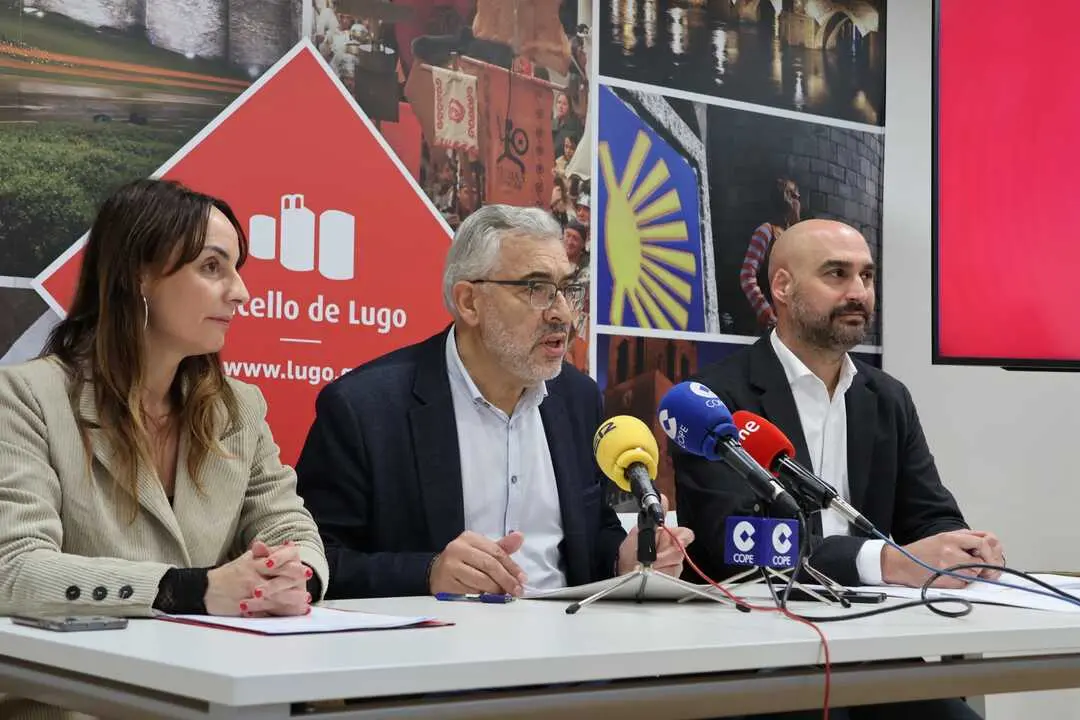 Miguel Fernández, durante una rueda de prensa