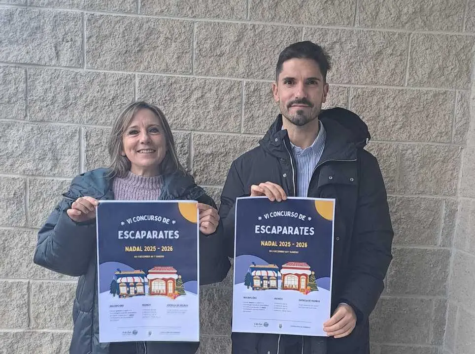 María Xosé Fernández y Modesto Renda, del Concello de Vilalba