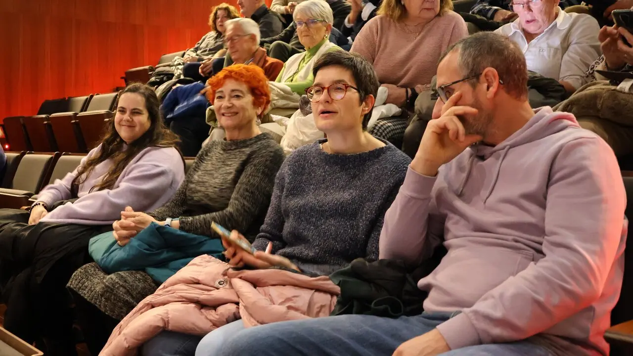 Maite Ferreiro, en el Auditorio Fuxan os Ventos