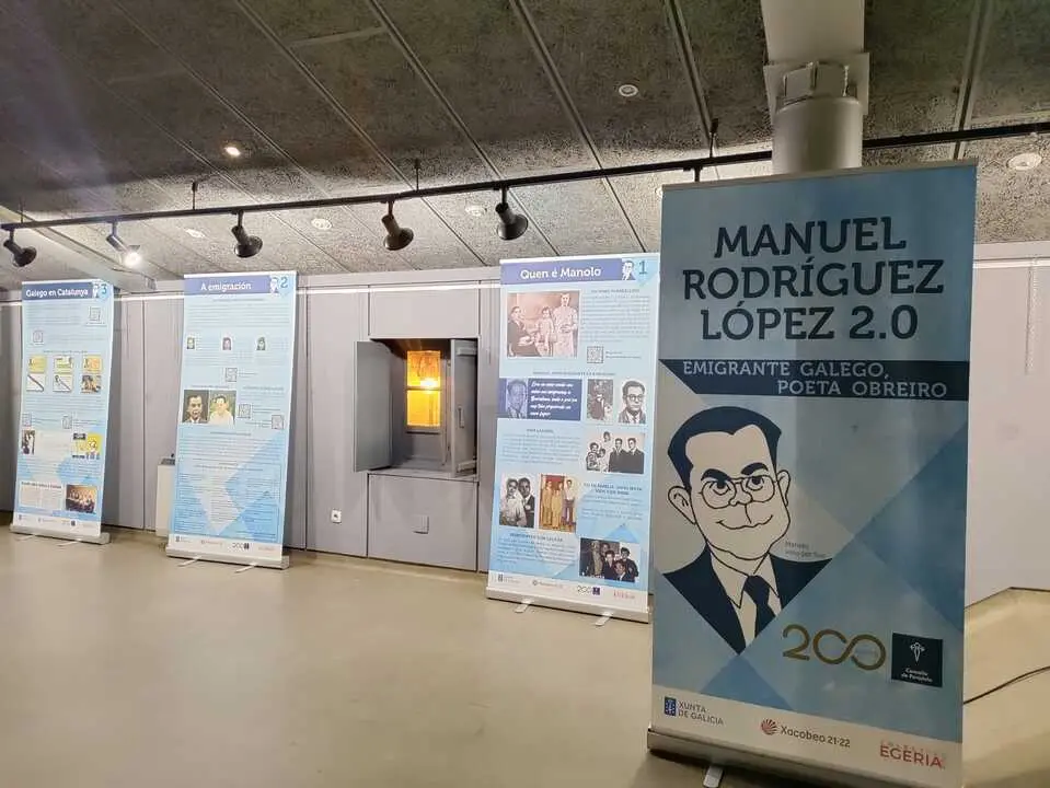Paneles de la exposición «Manuel Rodríguez López 2.0»