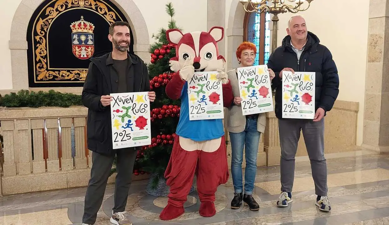 Presentación de XuvenLugo en la Casa do Concello de Lugo