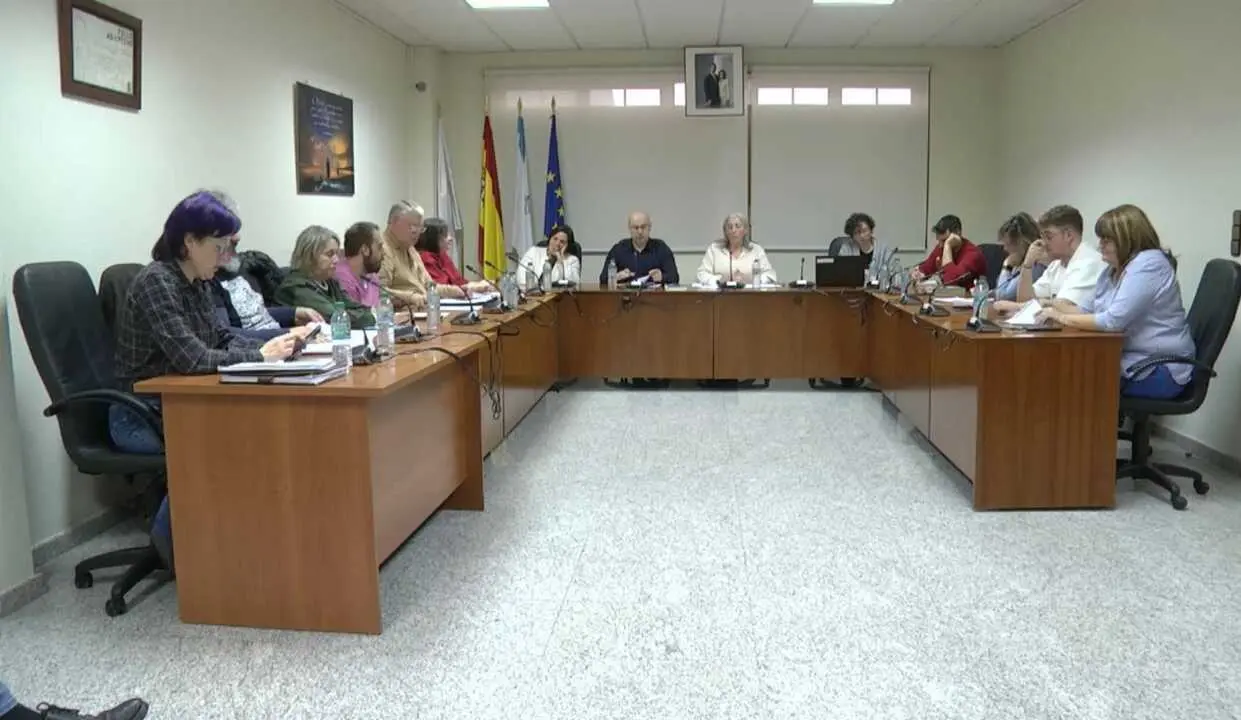 Imagen del pleno de diciembre de Guitiriz