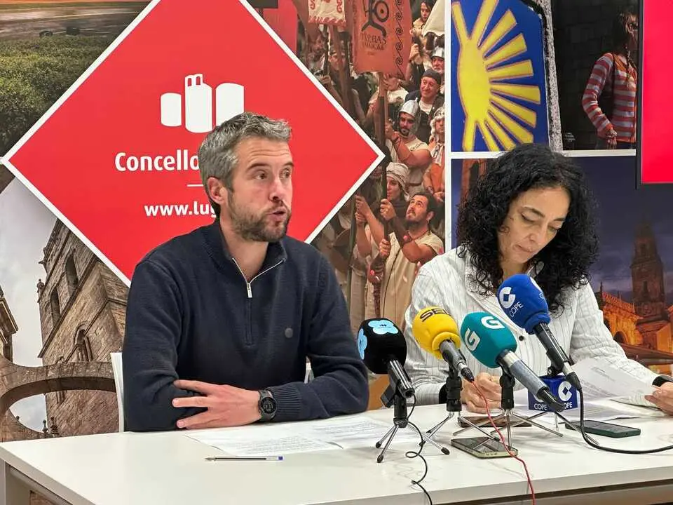 Rubén Arroxo, en rueda de prensa