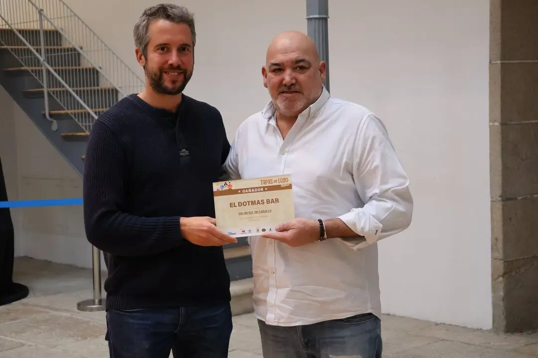 Rubén Arroxo entregó el primer premio a El Boni
