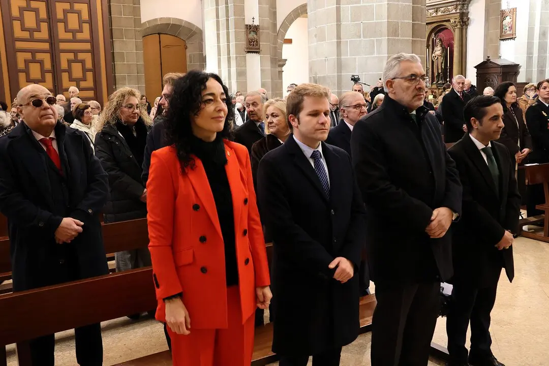 Miguel Fern&aacute;ndez, en los actos del d&iacute;a de San Xiao, en Ferrol