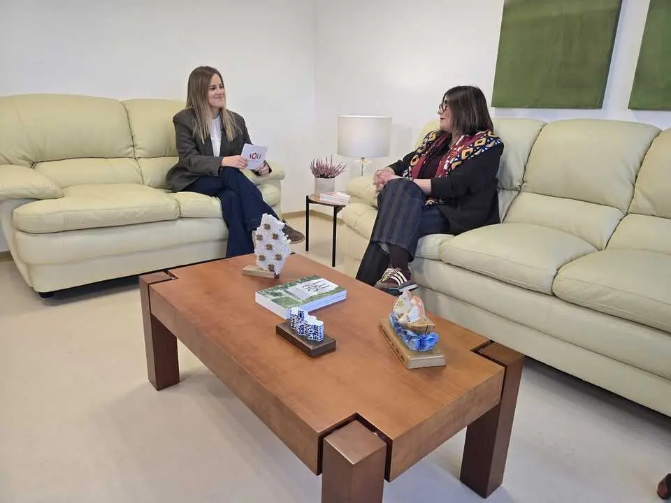 Ana Traseira, durante la entrevista para Desde Aqu&iacute;