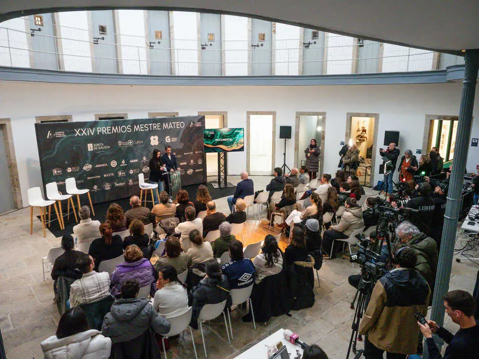 Presentaci&oacute;n de los finalistas de los Premios Mestre Mateo en O Vello C&aacute;rcere