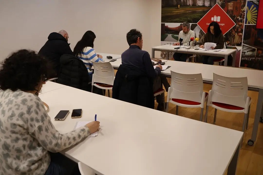 Rub&eacute;n Arroxo, despu&eacute;s de la xunta de Goberno