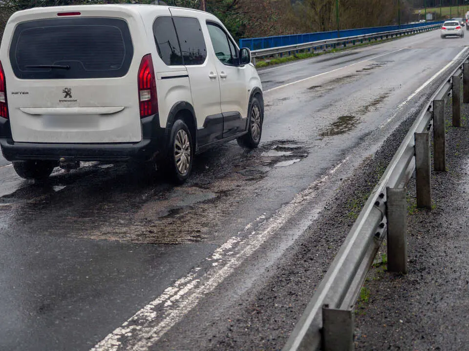 N-540 mal estado, baches.
PRADERO