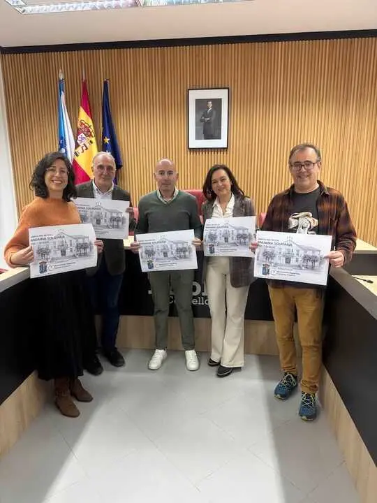 La marcha contra el c&aacute;ncer fue presentada en Friol