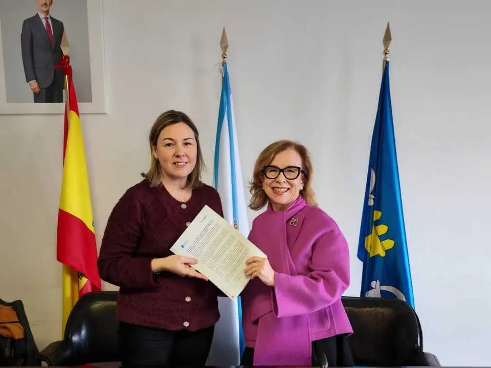 Pilar Garc&iacute;a Porto y Encarnaci&oacute;n Rivas