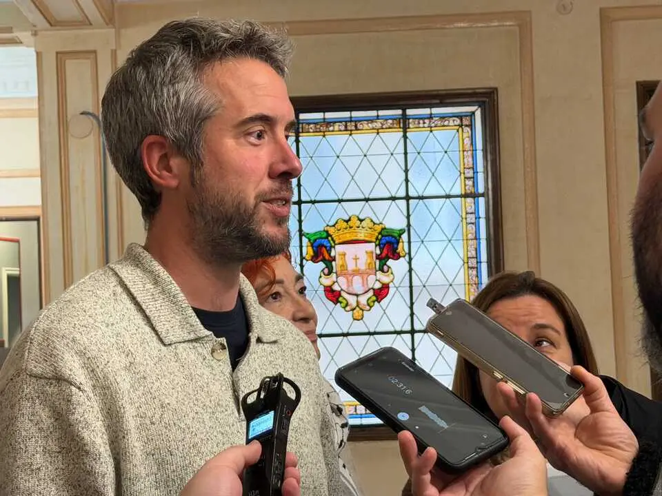Rub&eacute;n Arroxo, tras un pleno del Concello de Lugo