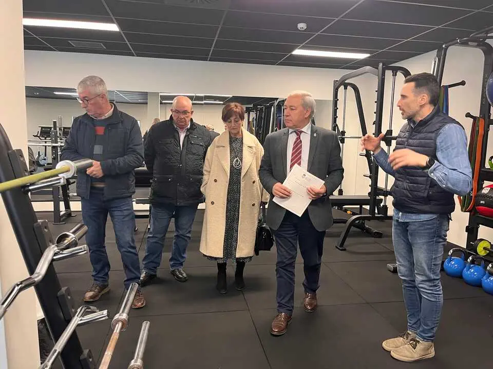 Novo ximnasio da Pinguela, en Monforte