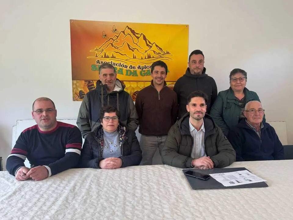 Modesto Renda, en la presentaci&oacute;n del proyecto para crear un centro de transformaci&oacute;n de miel en Vilalba