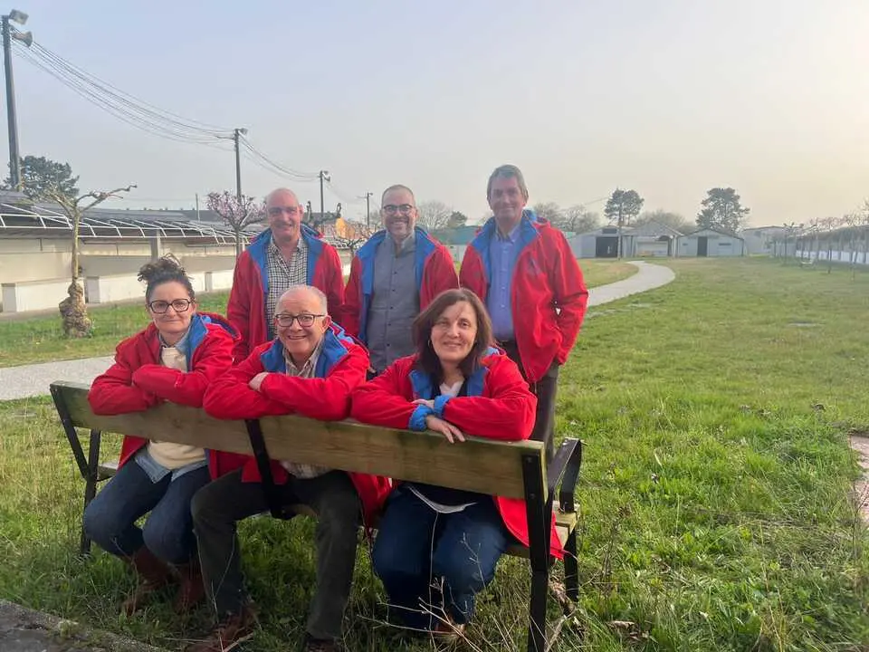 La comisi&oacute;n de la Festa da Filloa de Muimenta