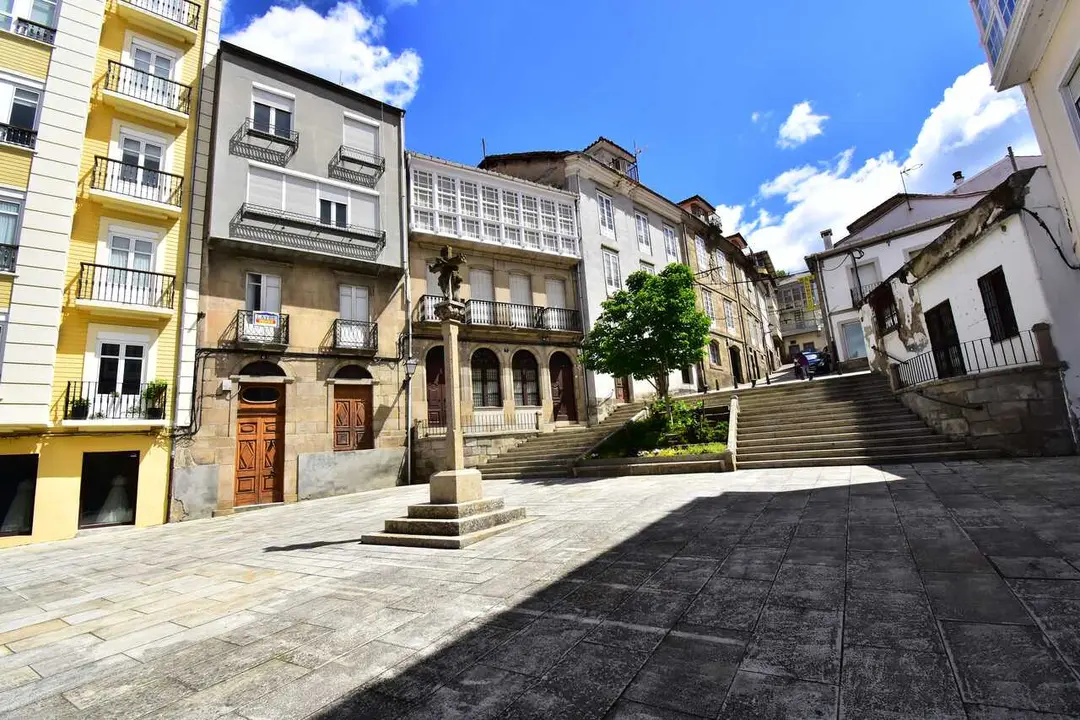 Praza de espa&ntilde;a de Monforte