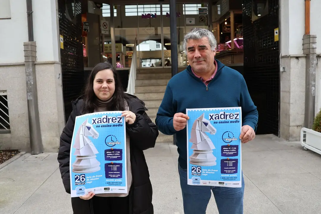 Presentaci&oacute;n del Torneo de Ense&ntilde;anza Media de ajedrez de Lugo