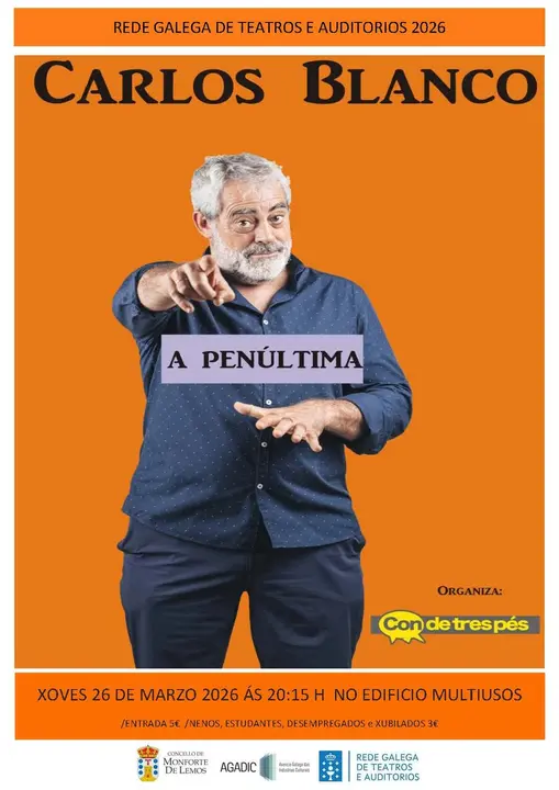 Cartel Carlos Blanco