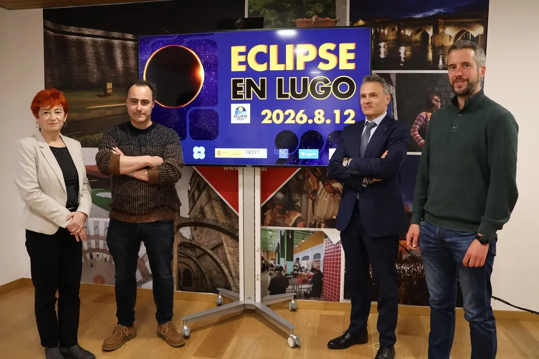 Presentaci&oacute;n de las actividades que se llevar&aacute;n a cabo en Lugo con motivo del eclipse de sol