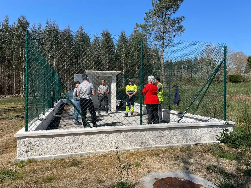 FOTO GUITIRIZ - O Concello de Guitiriz pon en funcionamento o saneamento e a depuradora do Mes&oacute;n da Cabra