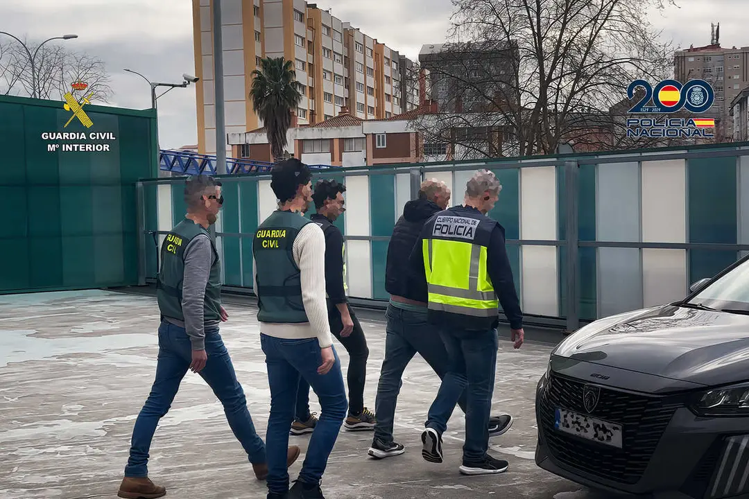 La operaci&oacute;n fue organizada por la Polic&iacute;a Nacional y la Guardia Civil