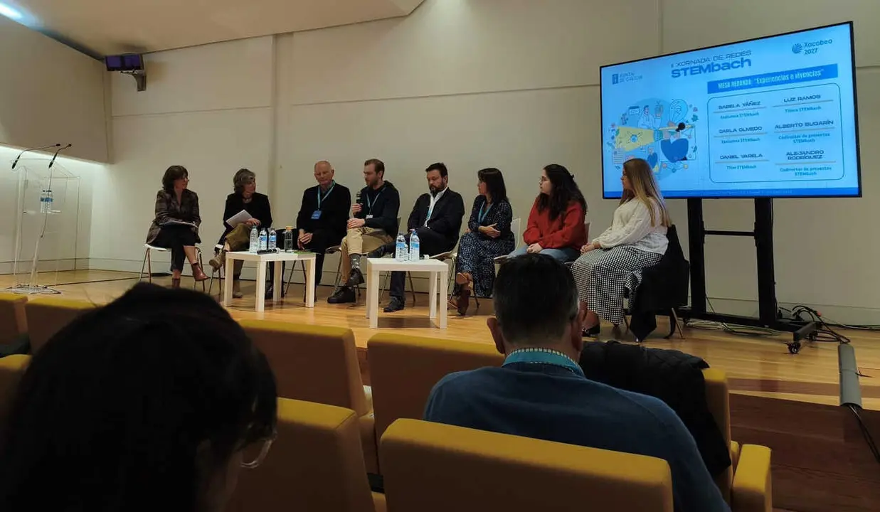 La UNED de Lugo estuvo presente en las jornadas de STEMbach