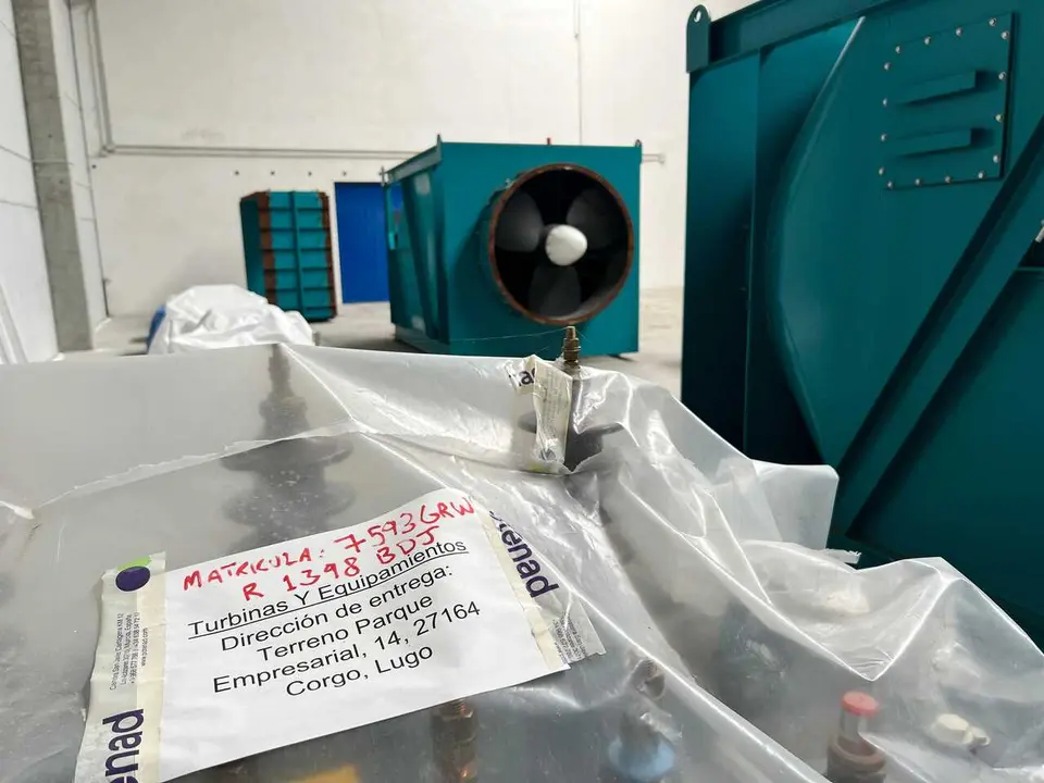 Nave de O Corgo en la que el Concello de Lugo guarda materiales, seg&uacute;n el PP