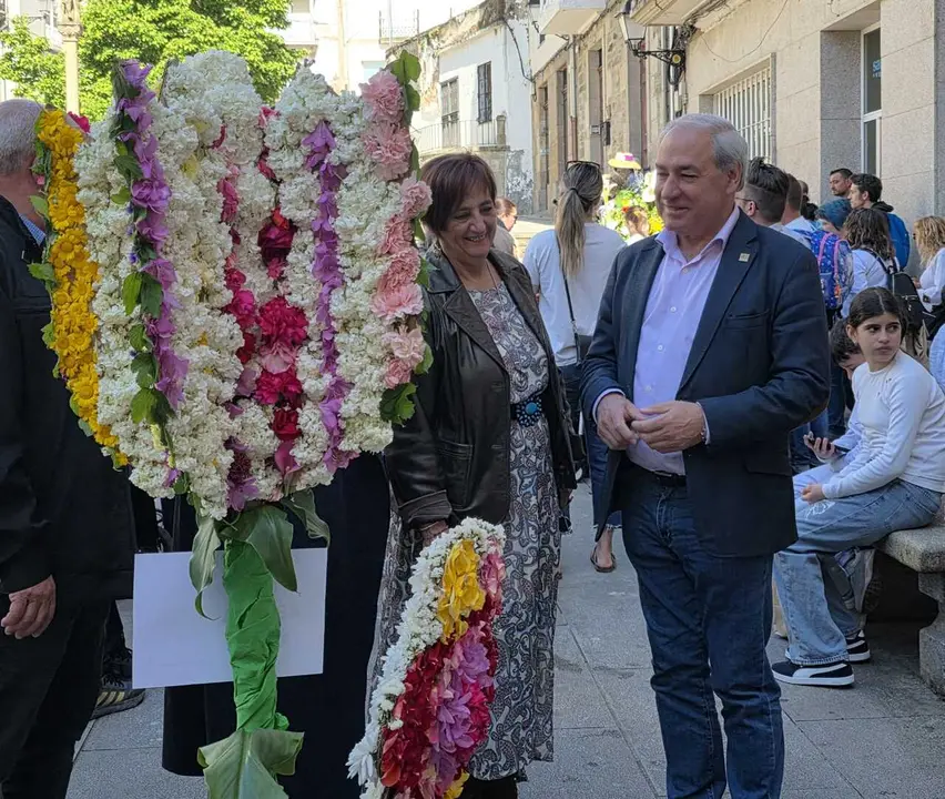Tom&eacute;, durante la celebraci&oacute;n de los Maios del a&ntilde;o pasado
