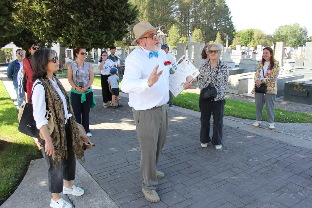 Visitas teatralizadas al cementerio de San Froil&aacute;n