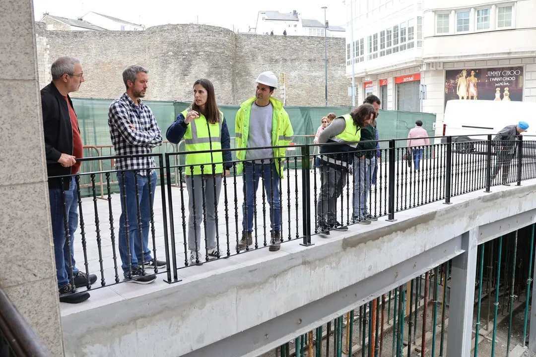 Rub&eacute;n Arroxo, en la pasarela del Carril das Flores