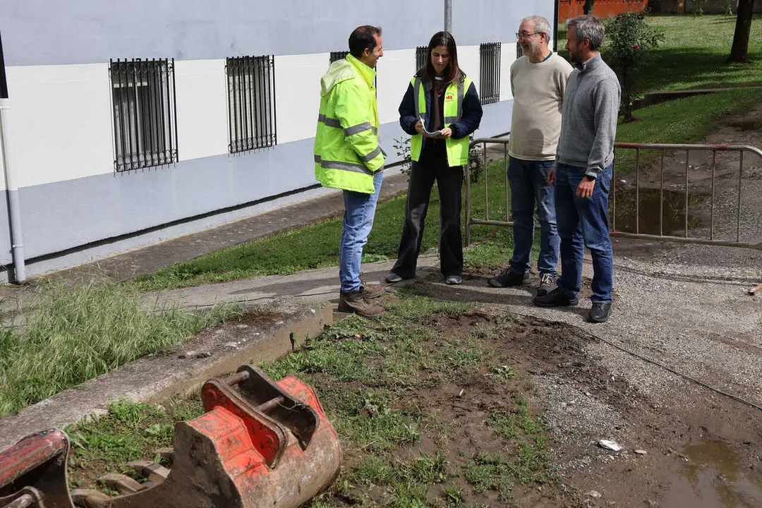 Arroxo y Penas visitaron la r&uacute;a Picasso