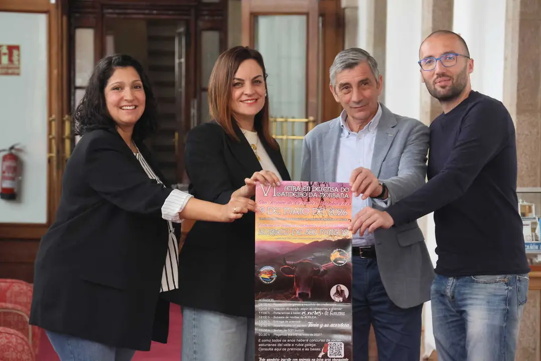 La Feira en Defensa do Gandeiro da Monta&ntilde;a se present&oacute; ayer