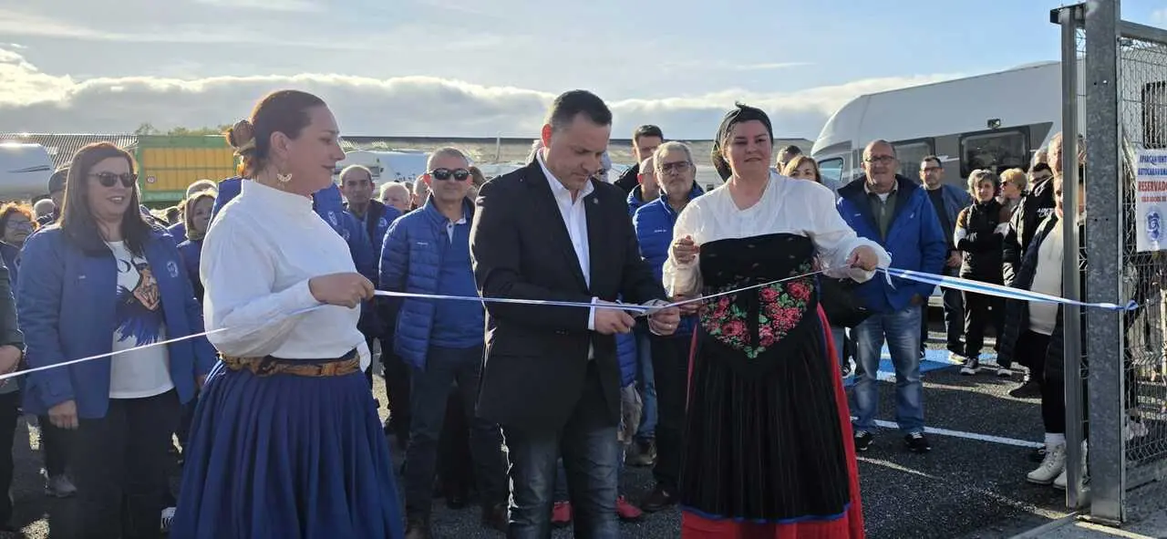 Inauguraci&oacute;n del &aacute;rea de autocaravanas de A Pastoriza